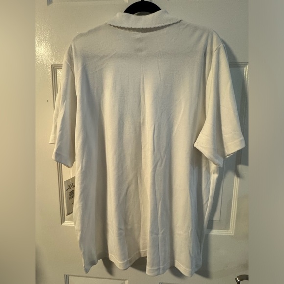 Koret Embroidered 1/4 Zip Up Collared Grannycore Shirt 1X Cottagecore Comfy NWT - Picture 9 of 11